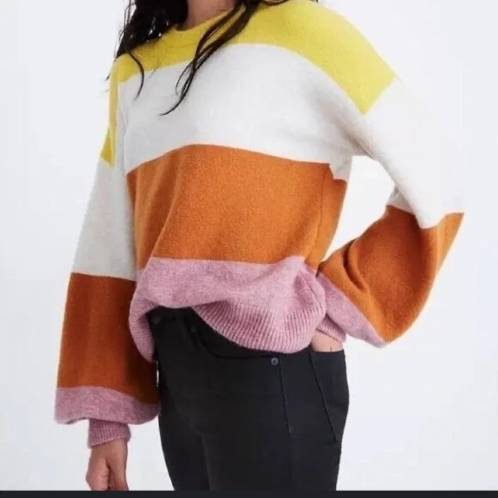 Madewell striped sweater